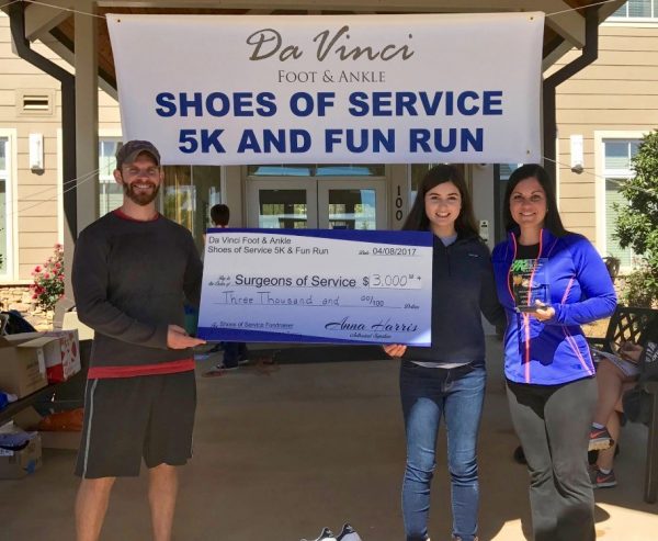 Over $3,800 Raised for Shoes of Service
